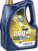 масло NESTE PRO+ W LL-III 0W-30 4л